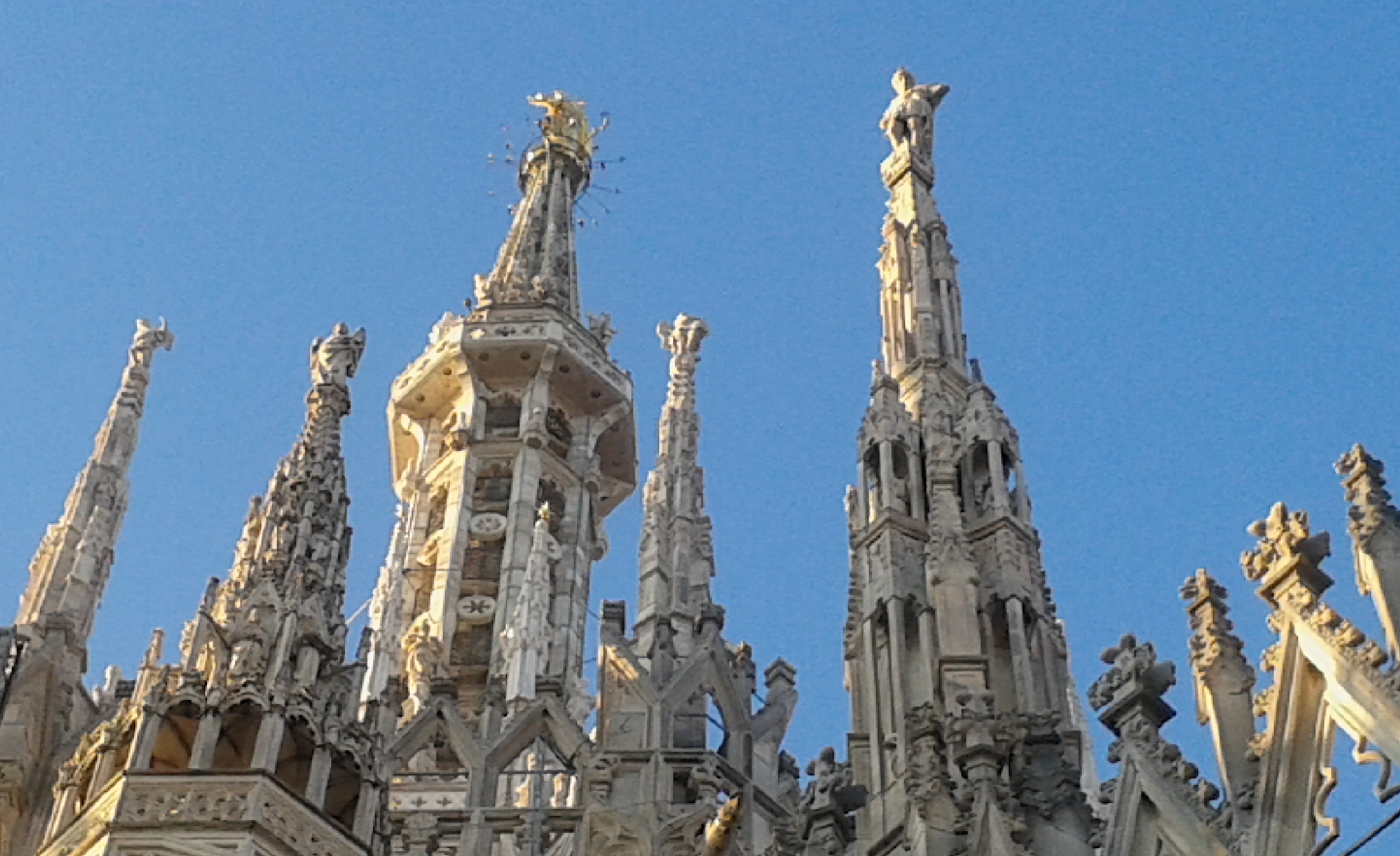 L’Uomo Selvatico è salito sul Duomo di Milano